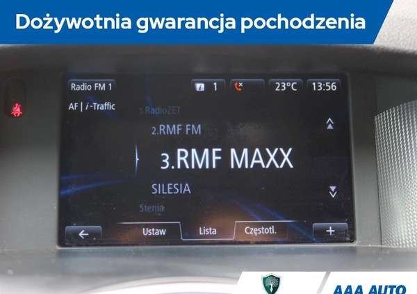 Renault Laguna cena 31000 przebieg: 274671, rok produkcji 2014 z Barczewo małe 254